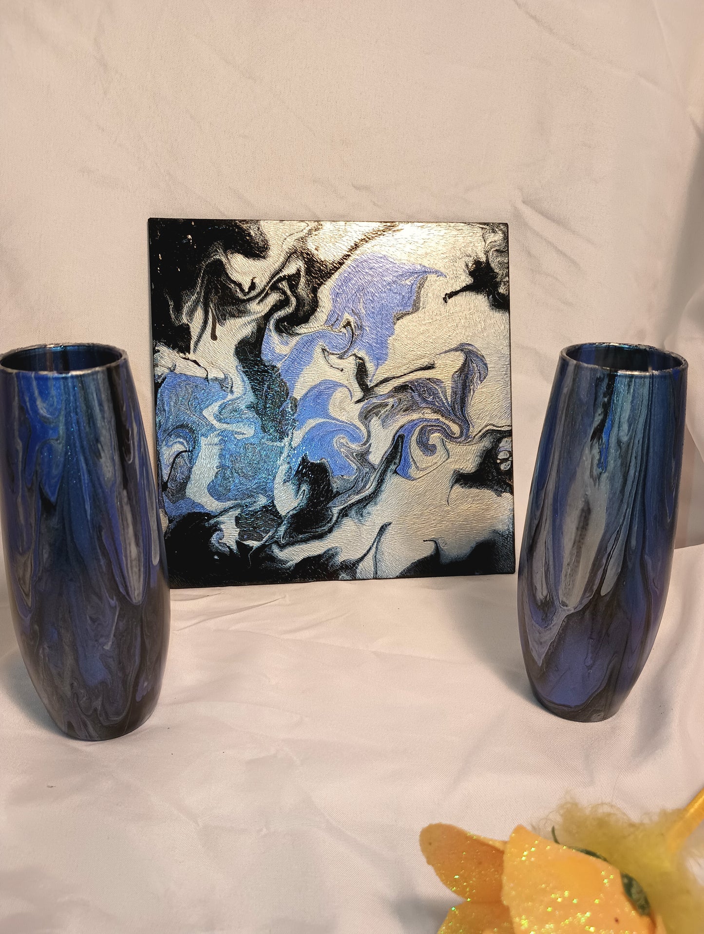 Blue Vase Set