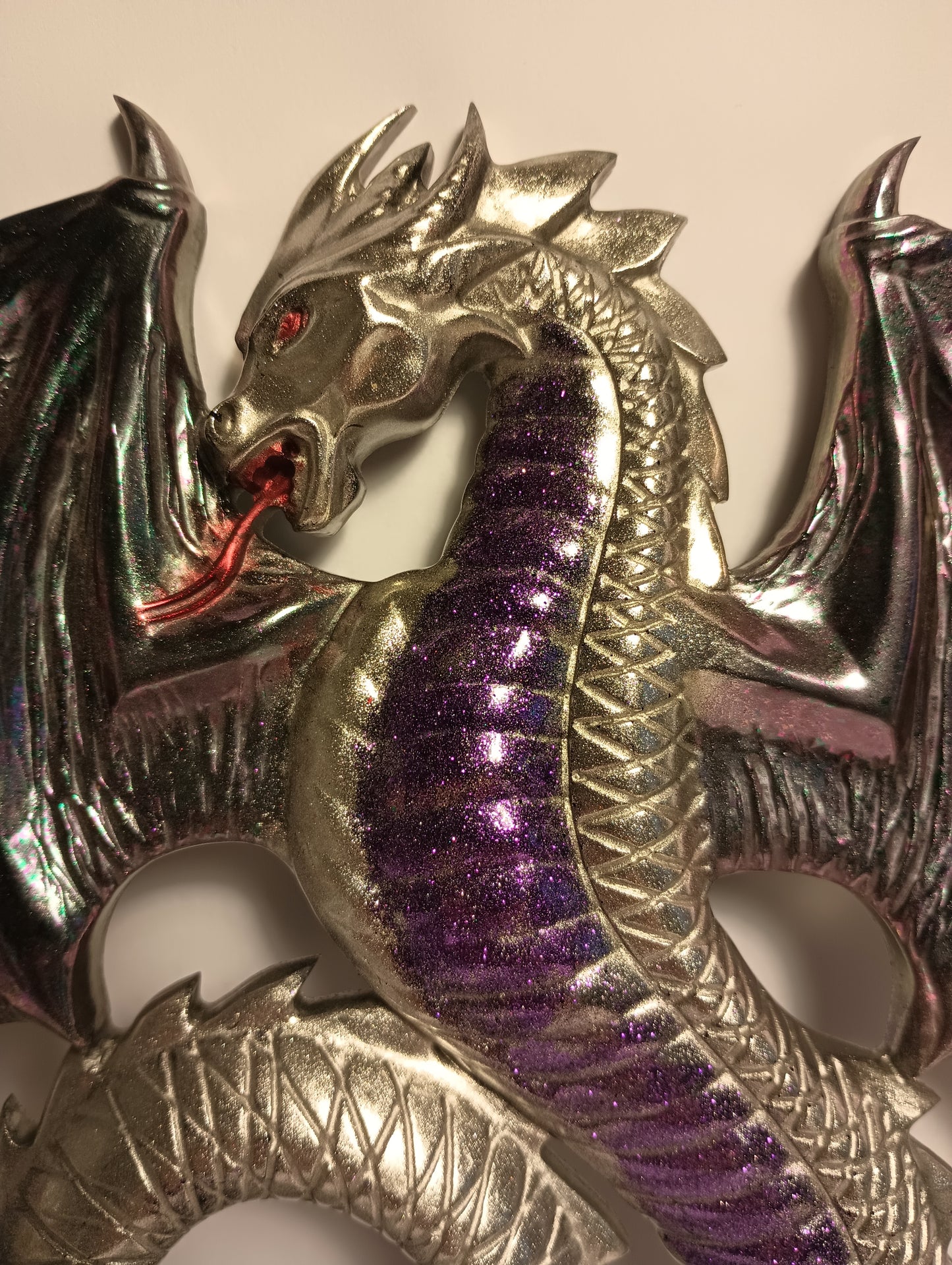 Purple Dragon plaque