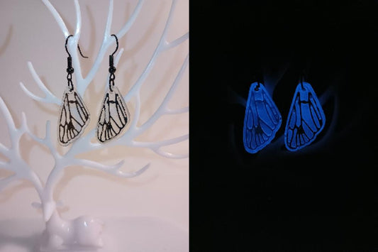 Fairy Wings Glo Earrings