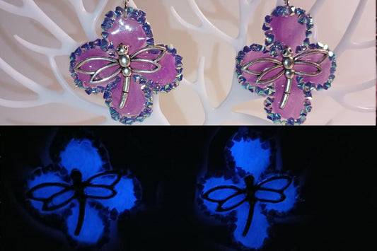 Dragonfly Petals Glow