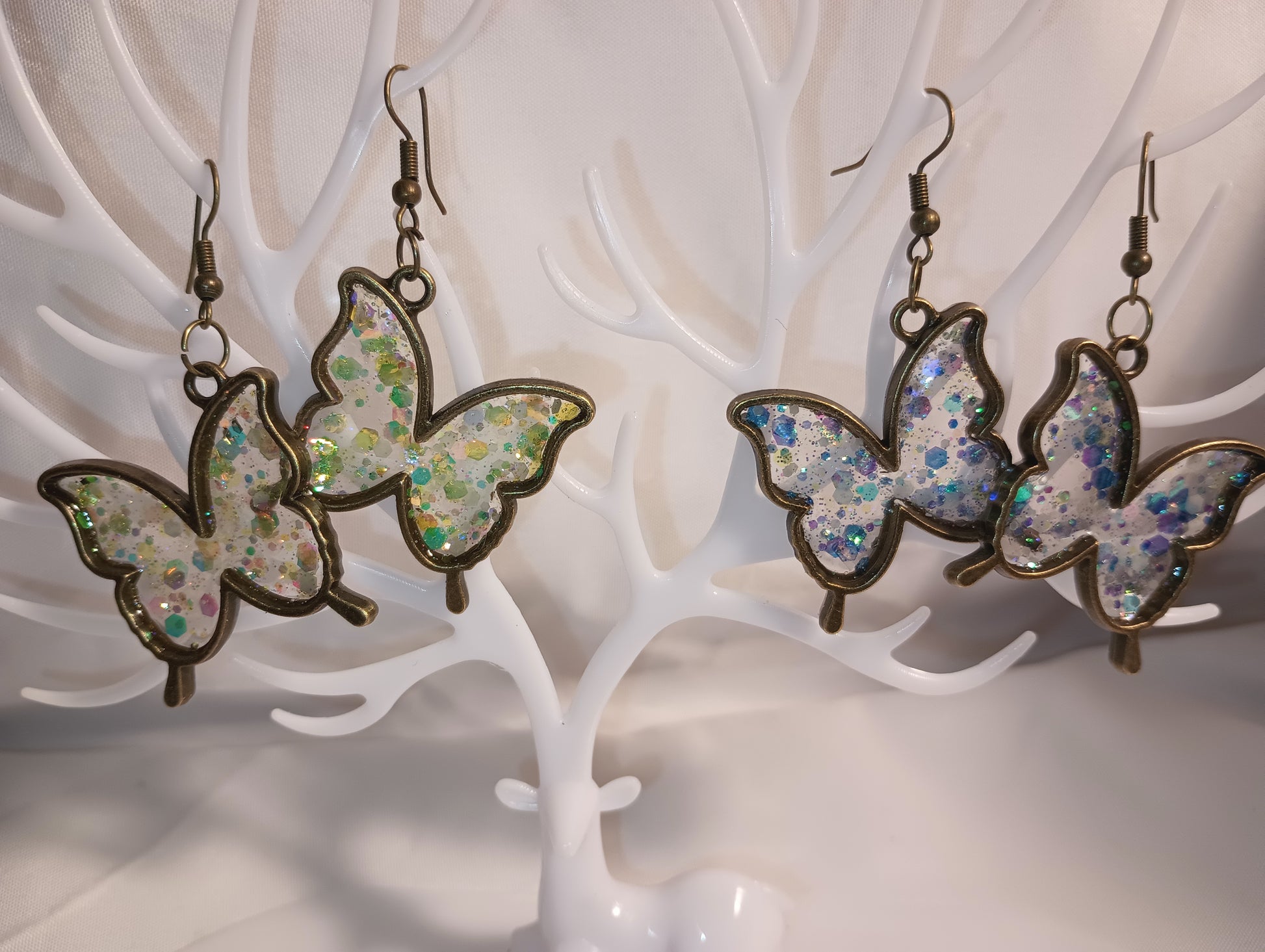 Glow in the Dark butterfly Earrings