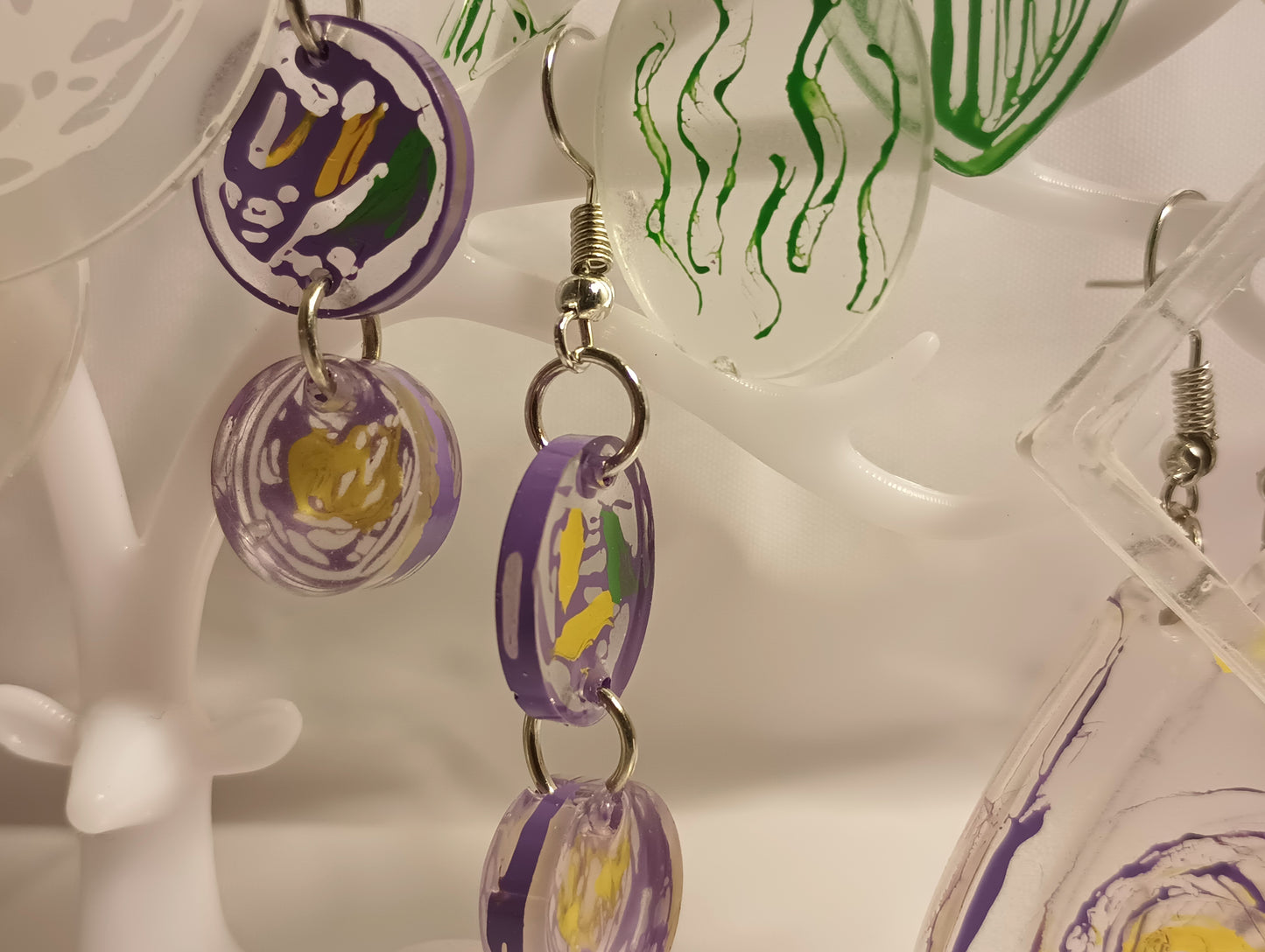 "Splash Art" Earring Collection