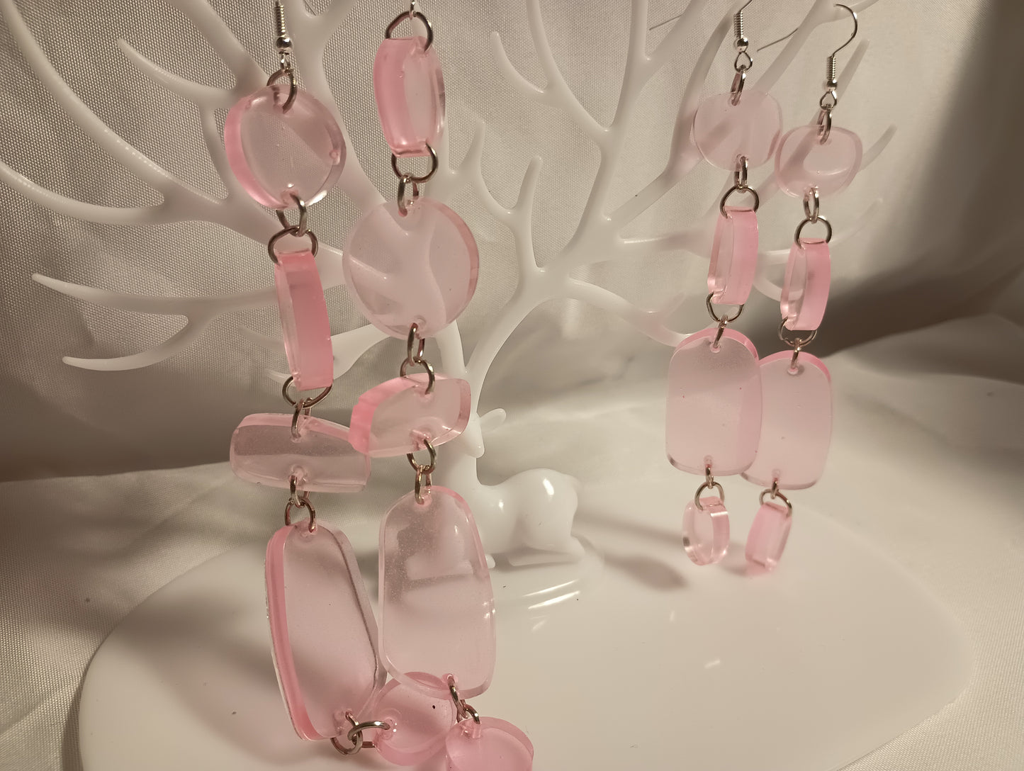 Pink Ice Geo Earring Collection