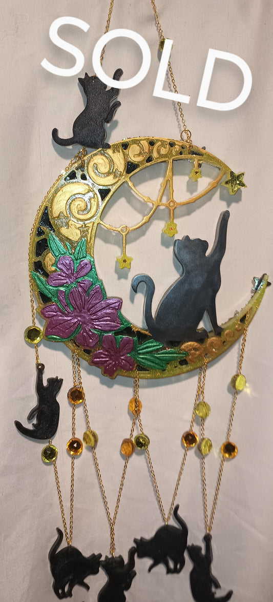 Kitten Whimsy Dream Catcher